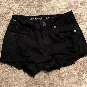 American Eagle High Rise Festival Shorts